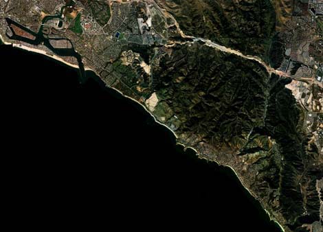 Crystal Cove aerial photo